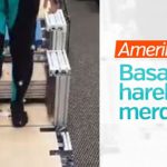 Basamakları hareket eden merdiven icat edildi